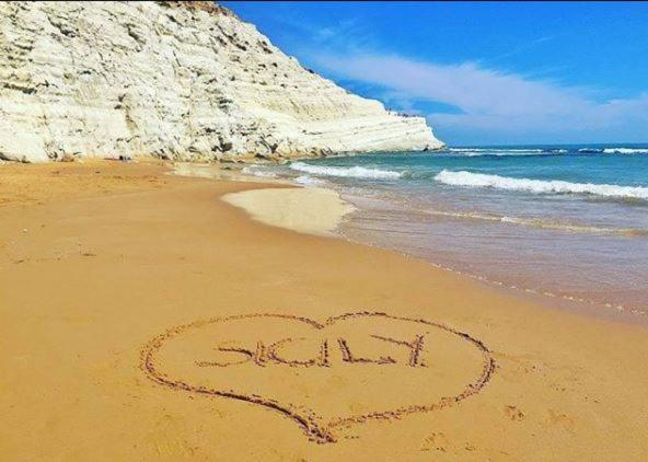 Apartmán Casa Scala Dei Turchi Realmonte Exteriér fotografie